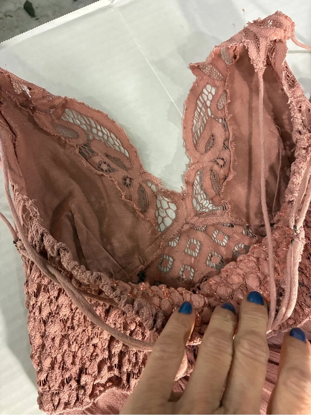 FREE PEOPLE RUFFLED ADELLA SLIP DRESS